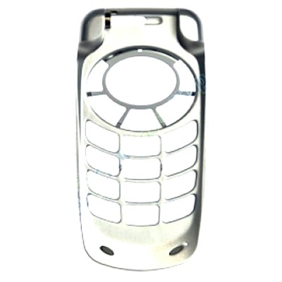 Front Cover For Samsung A800 Silver - Maxbhi Com