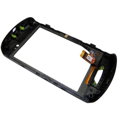 Front Cover For Sony Ericsson Live With Walkman Black - Maxbhi Com
