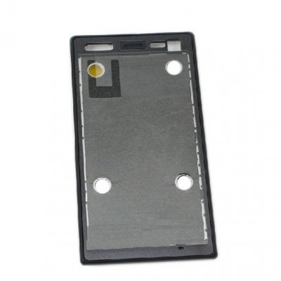 Front Cover For Sony Xperia Acro S Lt26w Black - Maxbhi Com