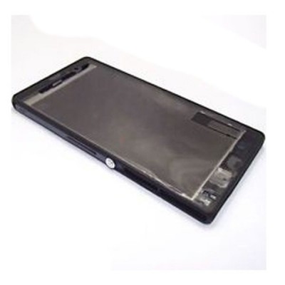 Front Cover For Sony Xperia Z C6603 Black - Maxbhi Com