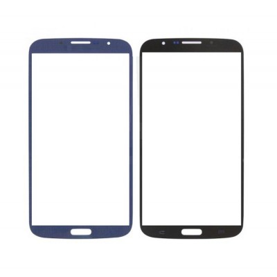 Front Glass Lens For Samsung Galaxy Mega 6 3 I9200 Dark Blue - Maxbhi Com