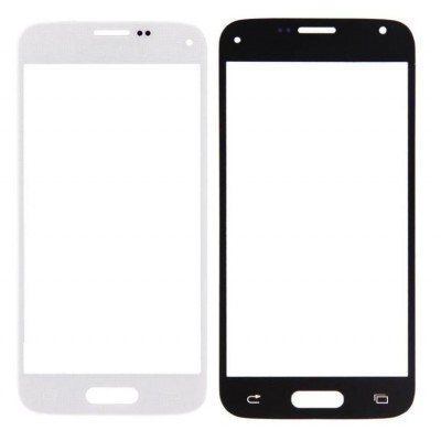 Replacement Front Glass For Samsung Galaxy S5 Mini White By - Maxbhi Com