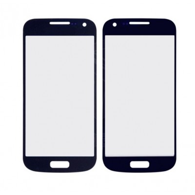 Replacement Front Glass For Samsung I9190 Galaxy S4 Mini Blue By - Maxbhi Com