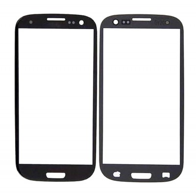 Replacement Front Glass For Samsung I9300 Galaxy S Iii Grey By - Maxbhi Com