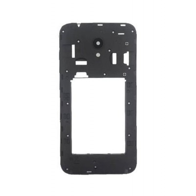 Lcd Frame Middle Chassis For Alcatel U5 Black By - Maxbhi Com