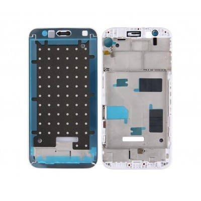 Lcd Frame Middle Chassis For Huawei Gx8 White By - Maxbhi Com