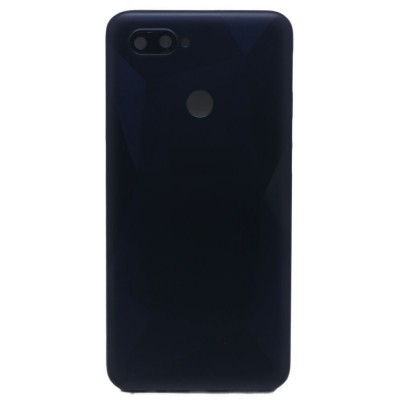 Back Panel Cover For Oppo A12 Black - Maxbhi Com