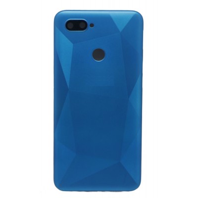 Back Panel Cover For Oppo A12 Blue - Maxbhi Com