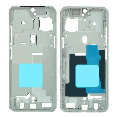Lcd Frame Middle Chassis For Lg V60 Thinq White By - Maxbhi Com