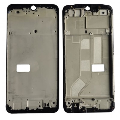 Lcd Frame Middle Chassis For Oppo A12 Black By - Maxbhi Com