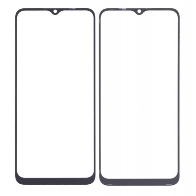 Replacement Front Glass For Realme C11 Black By - Maxbhi Com