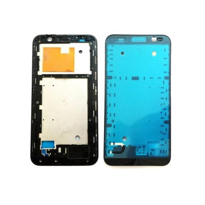 Lcd Frame Middle Chassis For Asus Zenfone Go Zb552kl Grey By - Maxbhi Com