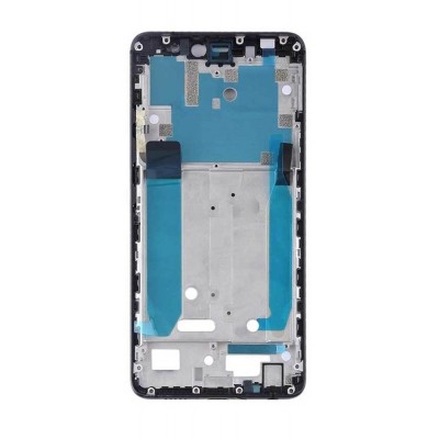 Lcd Frame Middle Chassis For Bq Aquaris X2 Silver By - Maxbhi Com
