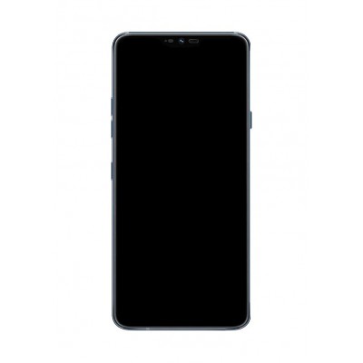 Lcd Frame Middle Chassis For Lg G7 One Black By - Maxbhi Com