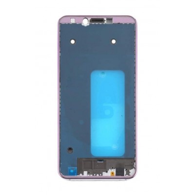 Lcd Frame Middle Chassis For Samsung Galaxy A6s Red By - Maxbhi Com
