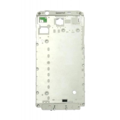 Lcd Frame Middle Chassis For Samsung Galaxy J7 V Grey By - Maxbhi Com