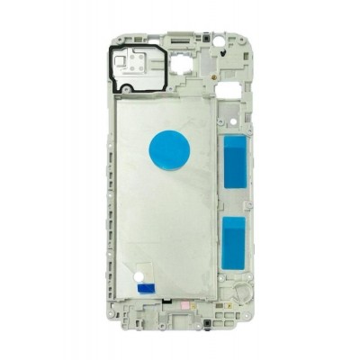 Lcd Frame Middle Chassis For Samsung Galaxy J7 V White By - Maxbhi Com
