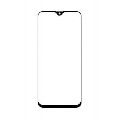 Replacement Front Glass For Ulefone Note 8p Black By - Maxbhi Com