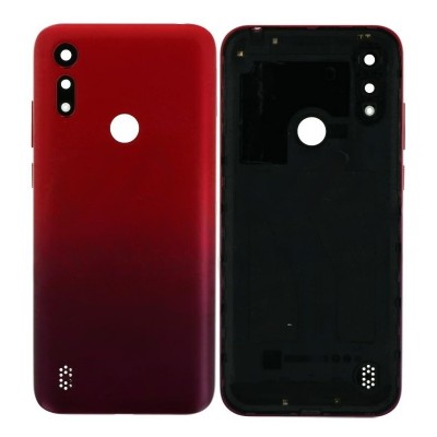 Back Panel Cover For Motorola Moto E6s 2020 Red - Maxbhi Com