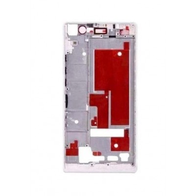 Lcd Frame Middle Chassis For Huawei Ascend P7 Pink By - Maxbhi Com