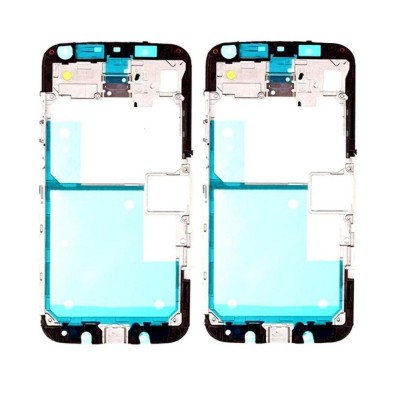 Lcd Frame Middle Chassis For Motorola Moto X Xt1056 White By - Maxbhi Com