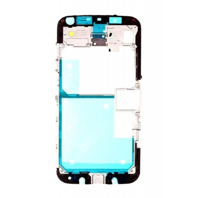 Lcd Frame Middle Chassis For Motorola Moto X Xt1056 White By - Maxbhi Com