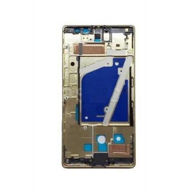 Lcd Frame Middle Chassis For Nokia Lumia 930 Gold By - Maxbhi Com