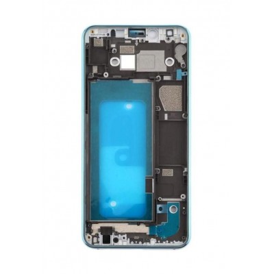 Lcd Frame Middle Chassis For Samsung Galaxy A6s Blue By - Maxbhi Com