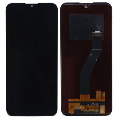 Lcd With Touch Screen For Motorola Moto E6s 2020 Black By - Maxbhi Com