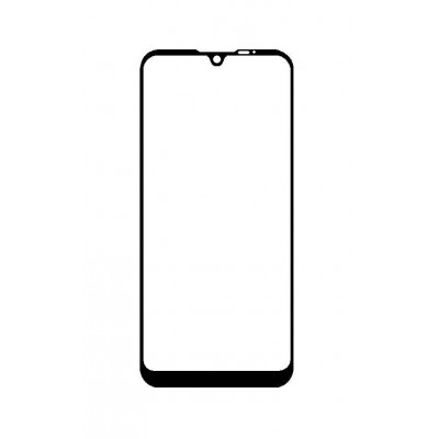 Replacement Front Glass For Motorola Moto E6s 2020 Black By - Maxbhi Com