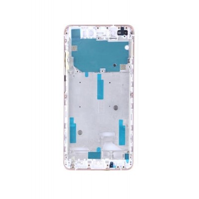 Lcd Frame Middle Chassis For Bq Aquaris X Rose By - Maxbhi Com