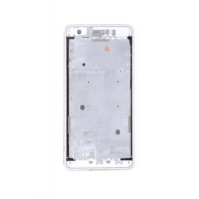 Lcd Frame Middle Chassis For Bq Aquaris X Rose By - Maxbhi Com