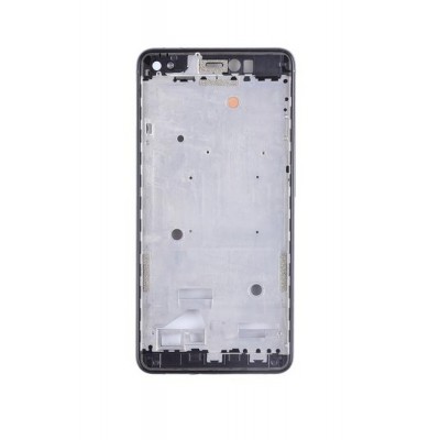 Lcd Frame Middle Chassis For Bq Aquaris X White By - Maxbhi Com