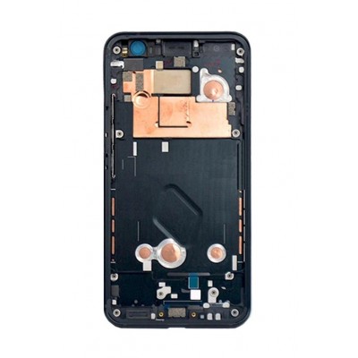 Lcd Frame Middle Chassis For Htc U11 Life Black By - Maxbhi Com