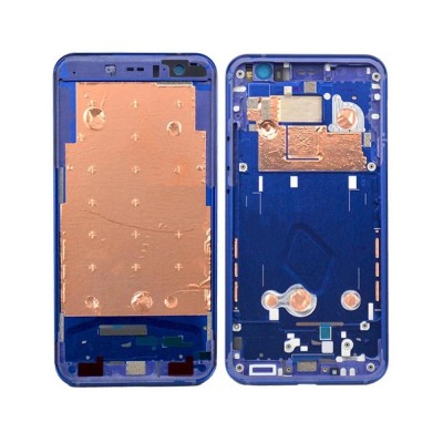 Lcd Frame Middle Chassis For Htc U11 Life Blue By - Maxbhi Com