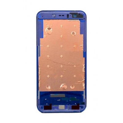 Lcd Frame Middle Chassis For Htc U11 Life Blue By - Maxbhi Com