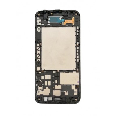 Lcd Frame Middle Chassis For Lg K11 Plus Black By - Maxbhi Com