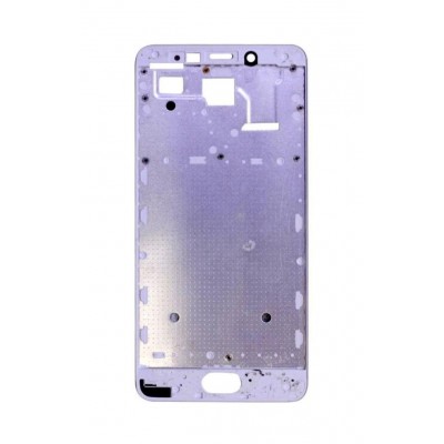 Lcd Frame Middle Chassis For Meizu M6 Note 16gb White By - Maxbhi Com