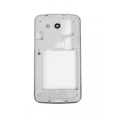 Lcd Frame Middle Chassis For Samsung Galaxy Grand Max Black By - Maxbhi Com