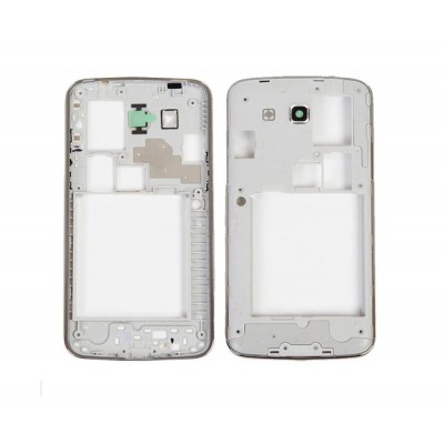Lcd Frame Middle Chassis For Samsung Galaxy Grand Max Smg720n0 Grey By - Maxbhi Com