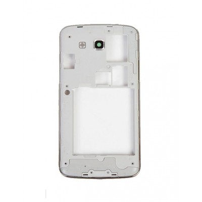 Lcd Frame Middle Chassis For Samsung Galaxy Grand Max Smg720n0 White By - Maxbhi Com