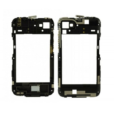 Lcd Frame Middle Chassis For Blackberry Q5 Pink By - Maxbhi Com