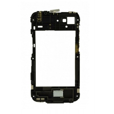 Lcd Frame Middle Chassis For Blackberry Q5 Pink By - Maxbhi Com