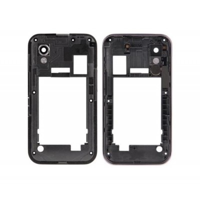 Lcd Frame Middle Chassis For Samsung Galaxy Ace S5830 Black By - Maxbhi Com