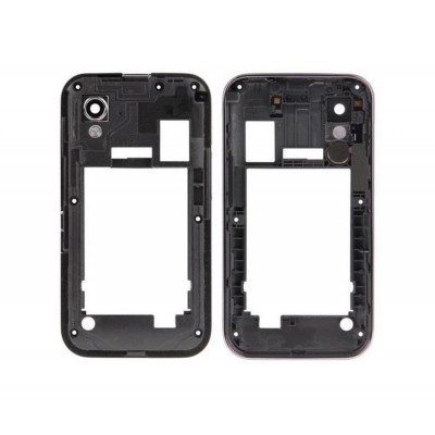 Lcd Frame Middle Chassis For Samsung Galaxy Ace S5830 Black La Fleur By - Maxbhi Com