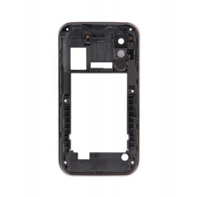 Lcd Frame Middle Chassis For Samsung Galaxy Ace S5830 Black La Fleur By - Maxbhi Com