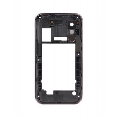 Lcd Frame Middle Chassis For Samsung Galaxy Ace S5830i Black By - Maxbhi Com