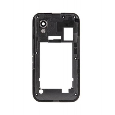 Lcd Frame Middle Chassis For Samsung Galaxy Ace S5830i Black By - Maxbhi Com
