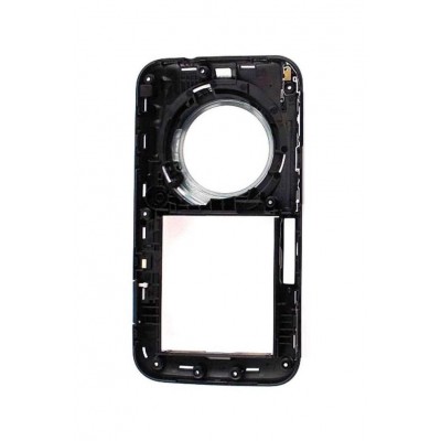 Lcd Frame Middle Chassis For Samsung Galaxy K Zoom 3g Smc111 With 3g White By - Maxbhi Com
