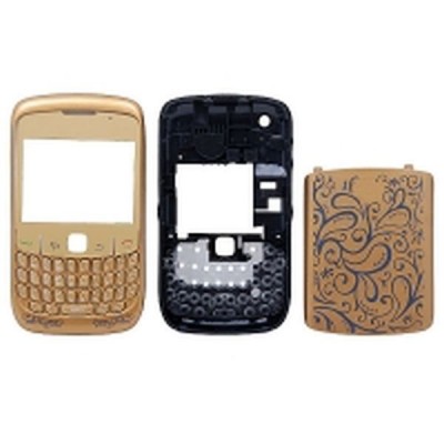 Full Body Housing for BlackBerry Curve 8520 - Golden